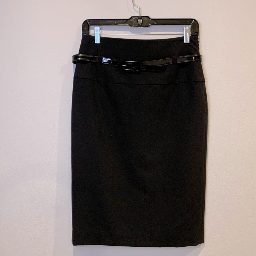 🟢3 for $20—INC international concepts skirt with belt side zip fully lined